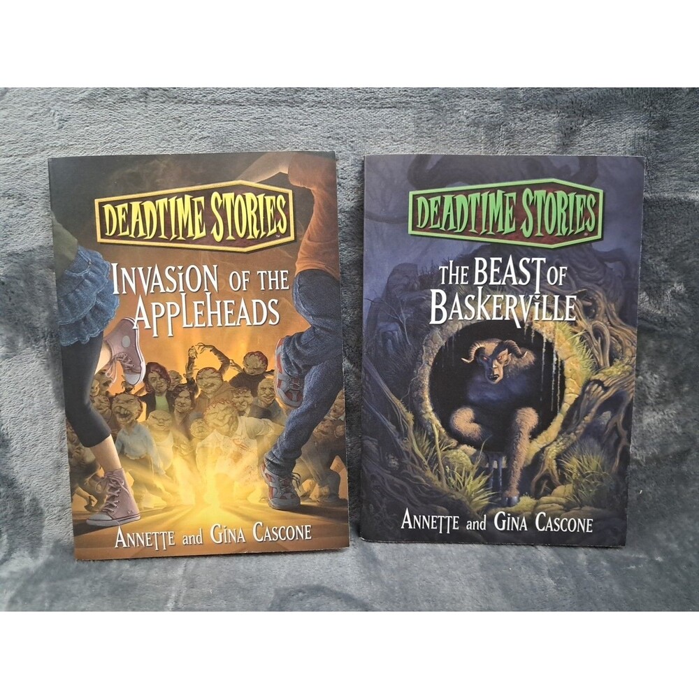 Deadtime Stories Lot of 2 – Invasion of the Appleheads + Beast of Baskerville –
